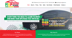 Desktop Screenshot of mvpdrivingschool.com